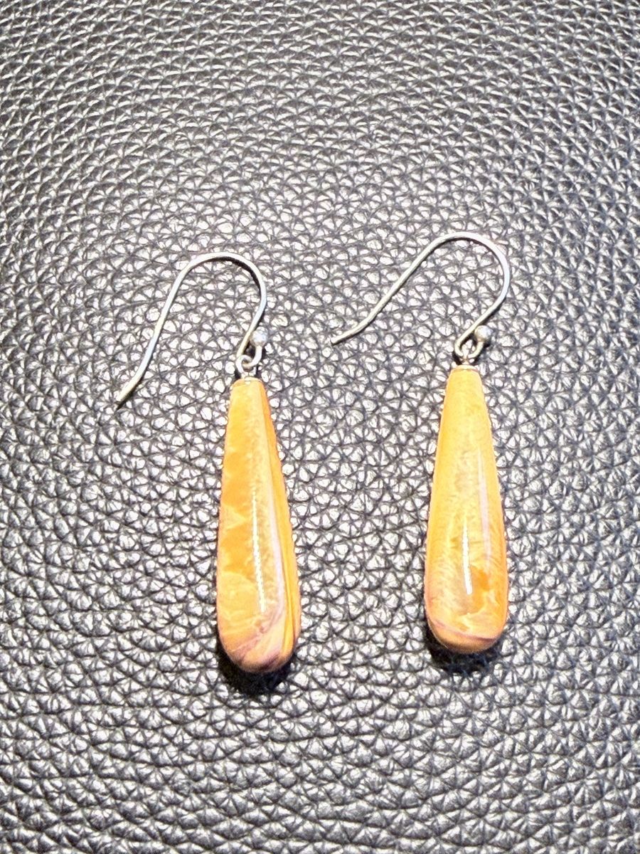 Spiny 925 Oyster Shell Dangle Earrings