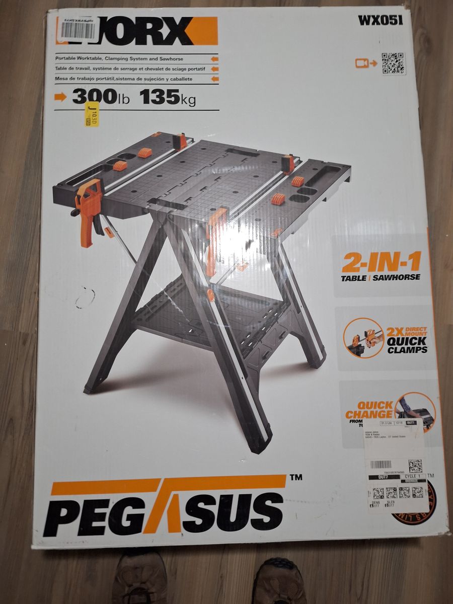 Worx  work table Pegasus new