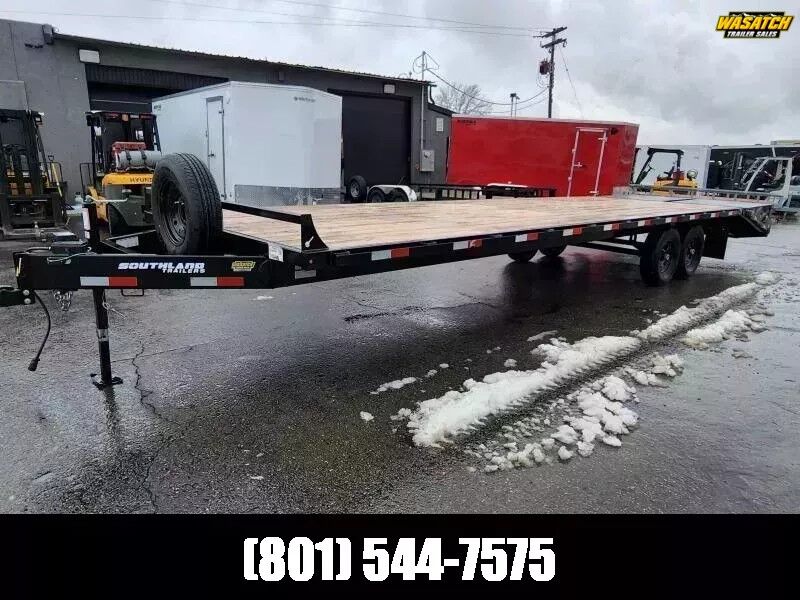 2025 Southland 20' (+5) HBAT Deckover Flatbed Trailer