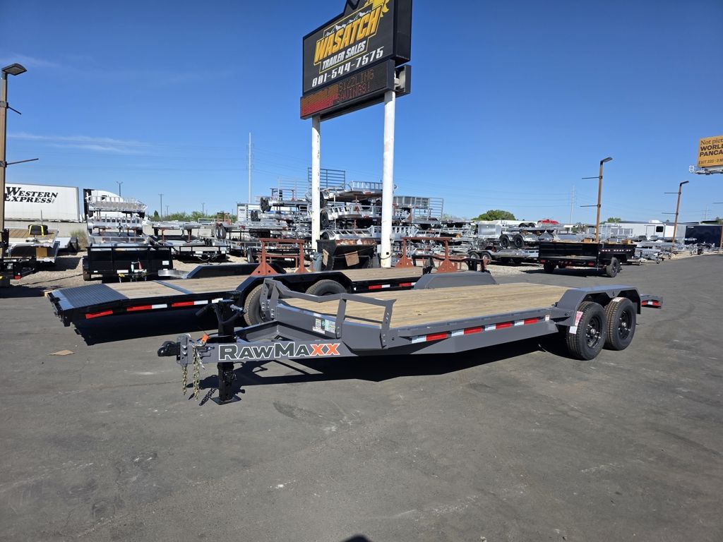 2026 RawMaxx 7X20 ECX 10K Car Hauler Equipment Tra