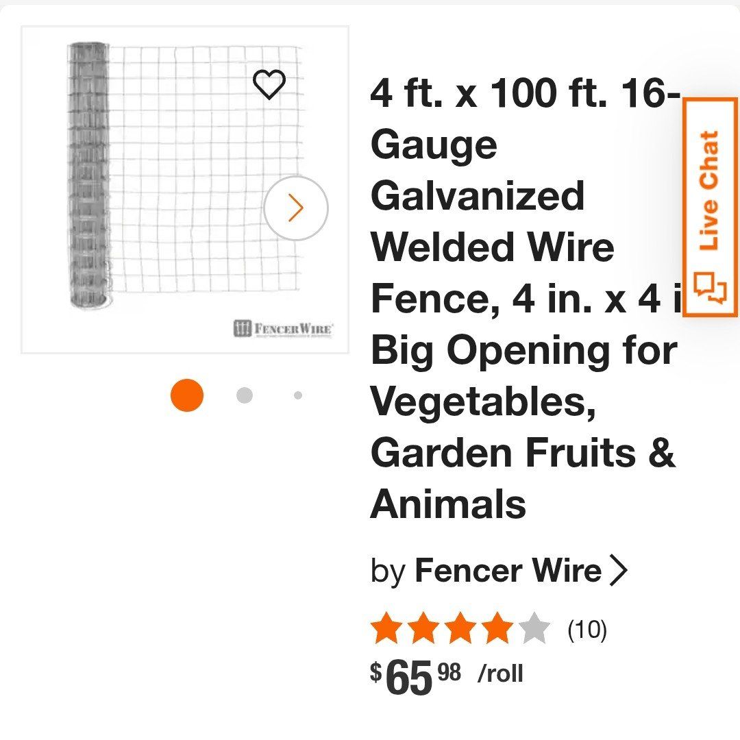 4 ft welded wire fence