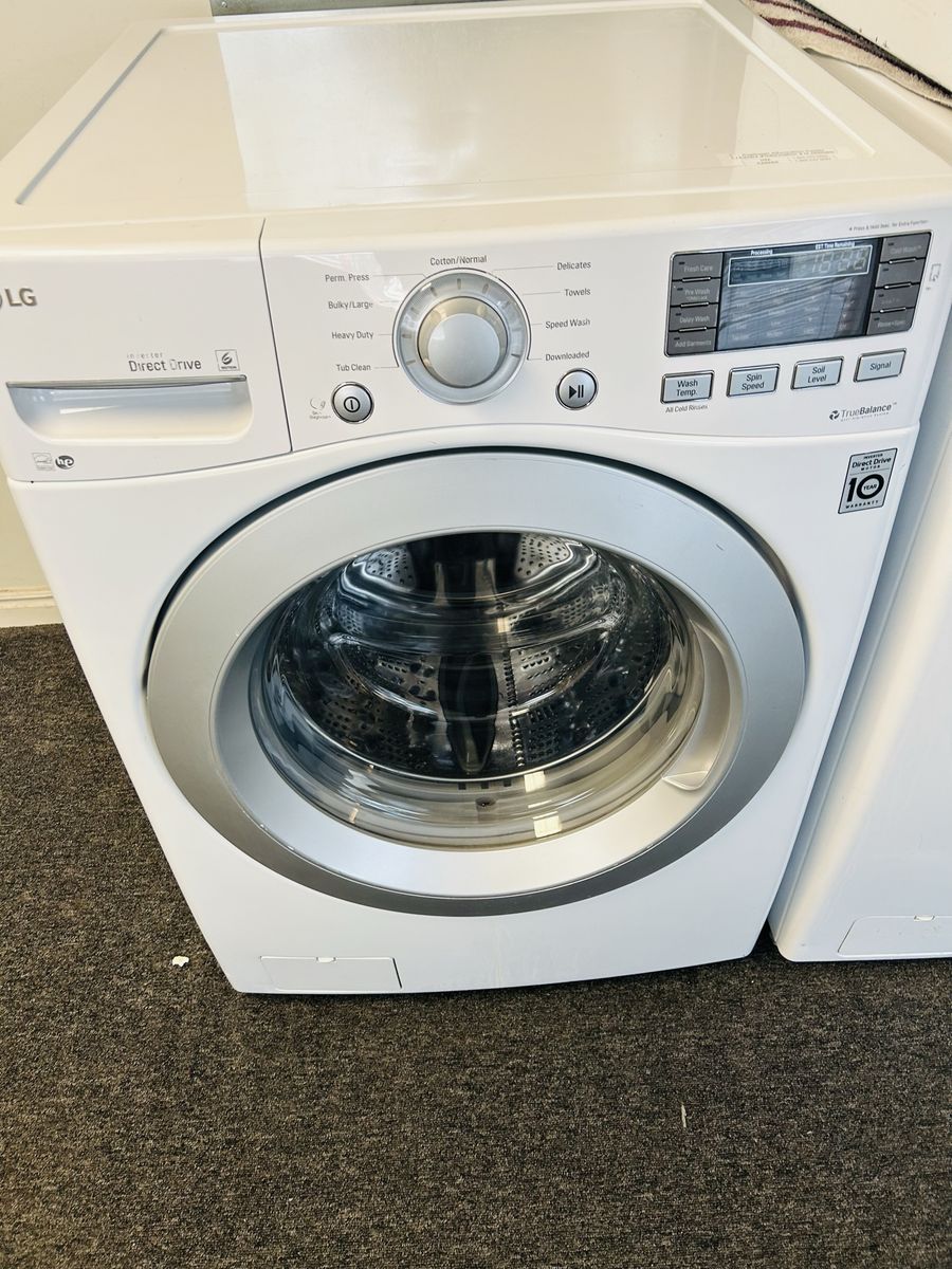 LG ultra capacity 4.5 cu ft washing machine