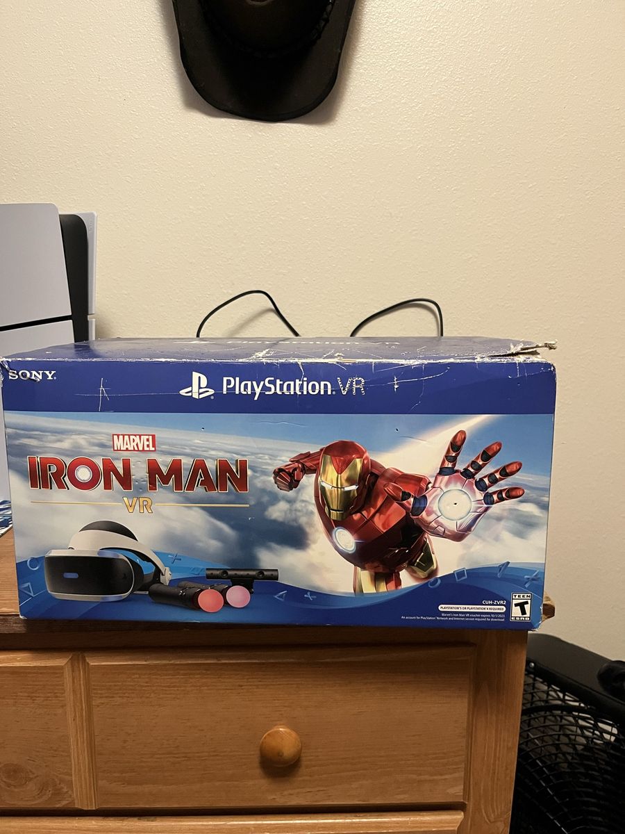 PlayStation vr iron man set!