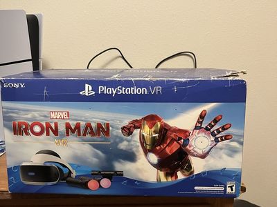 PlayStation vr iron man set!