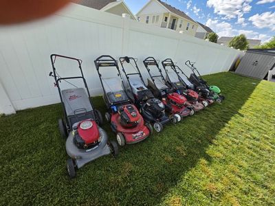 7 lawnmowers