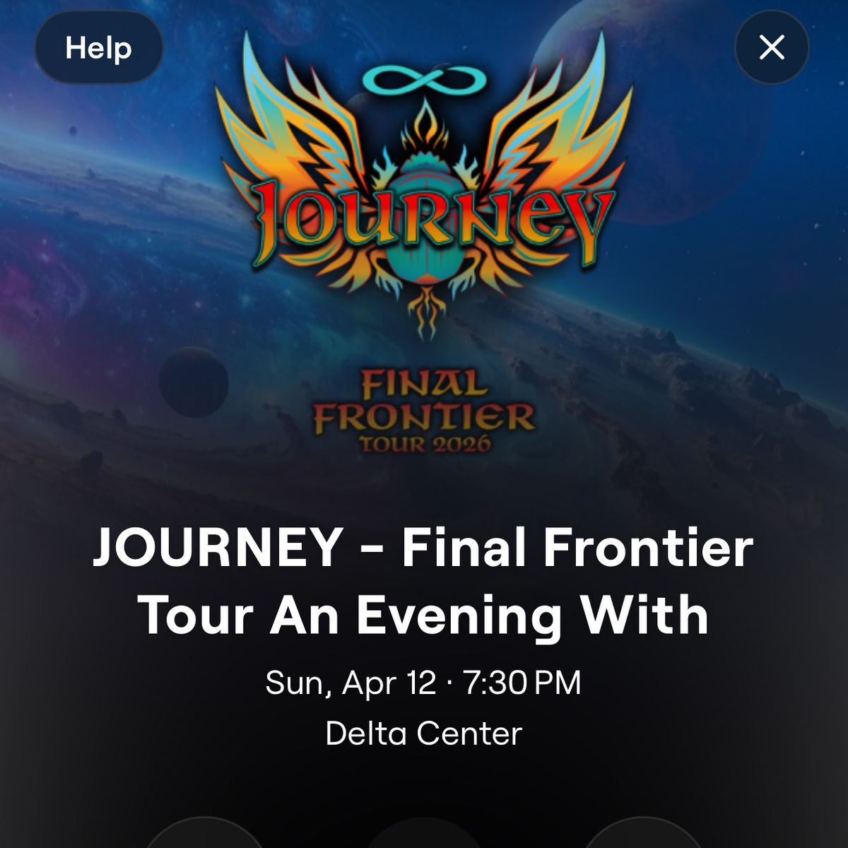 Journey - Floor Seats - 6 Tickets - Zero Mark-up