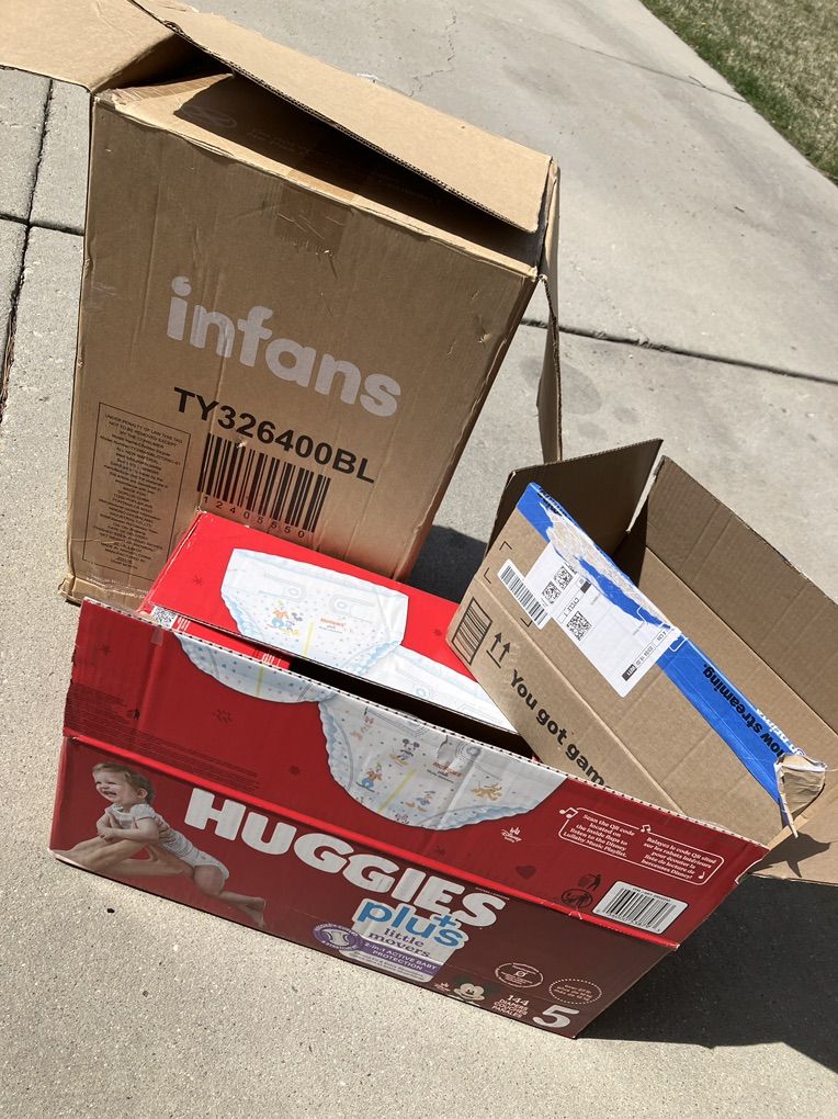 A Few Very Large Boxes