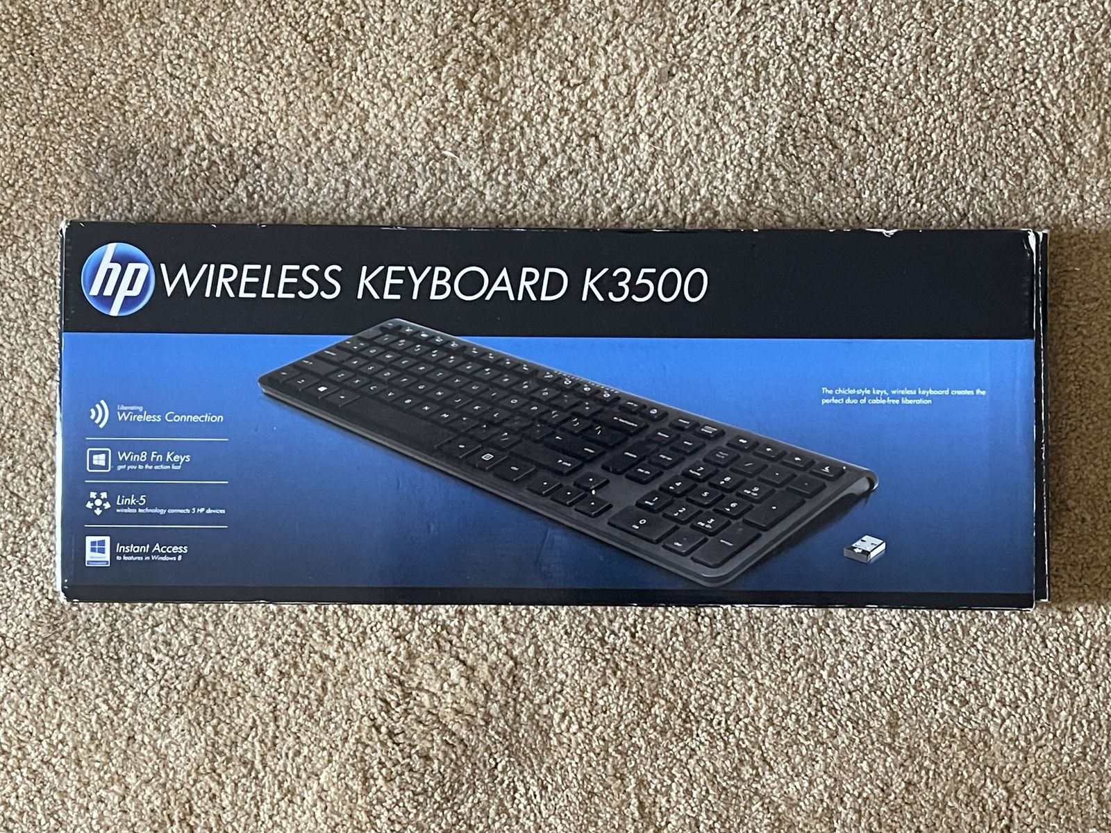 hp Wireless Keyboard K3500