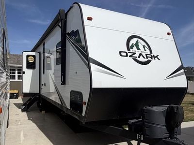 2023 Forest River Ozark 2670RKX – Like New, Rear Kitchen Layout