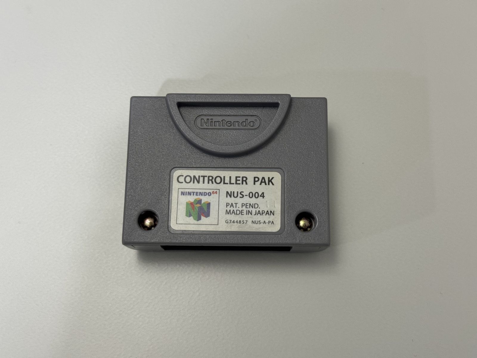 Official N64 Nintendo 64 Controller Pak Nus-004
