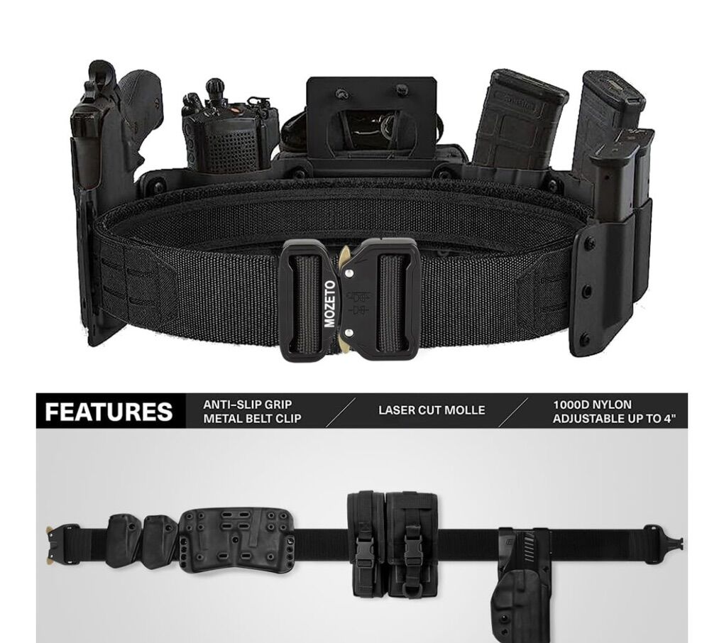 NEW! Belt, Tactical Combat Quick Release S