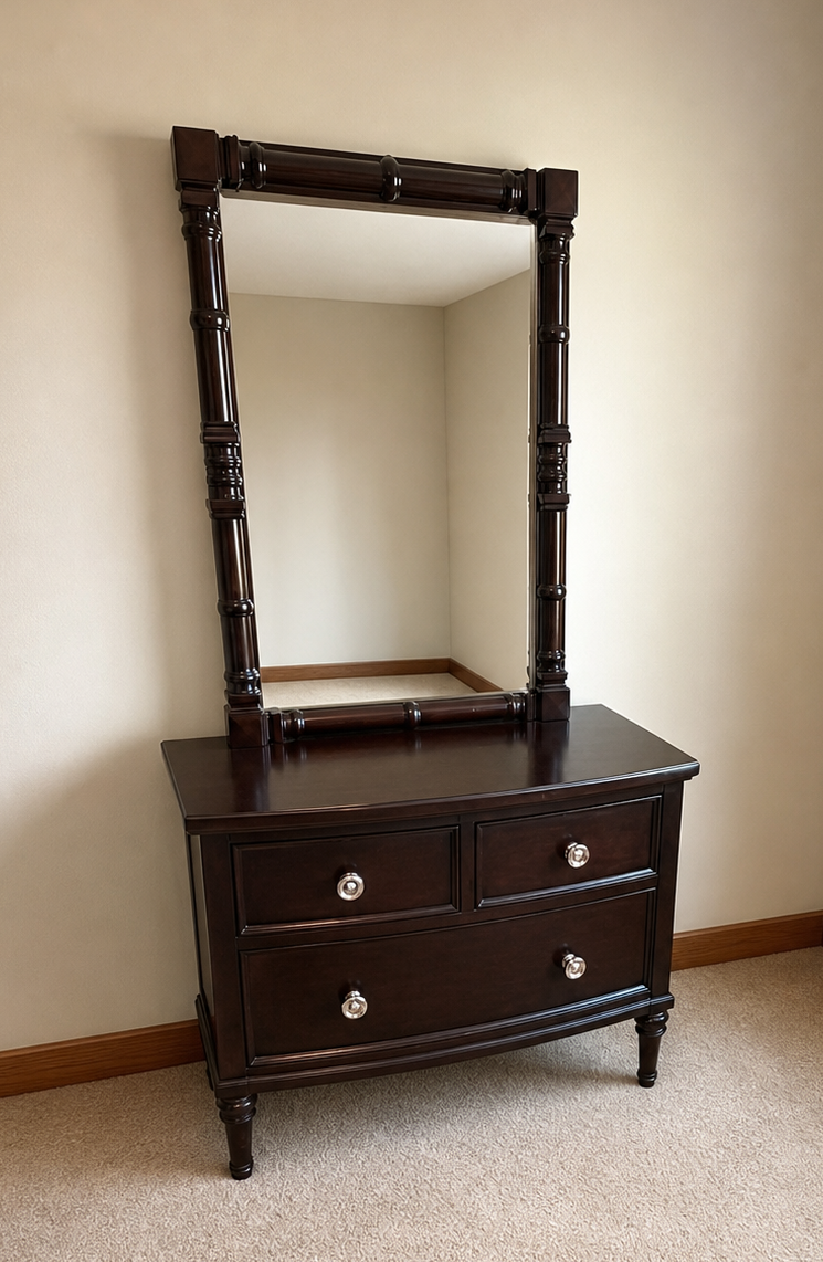 Lily Pond Jamesport Dresser and Mirror from Bernhardt
