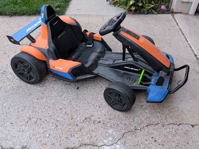 McLaren ride on go cart