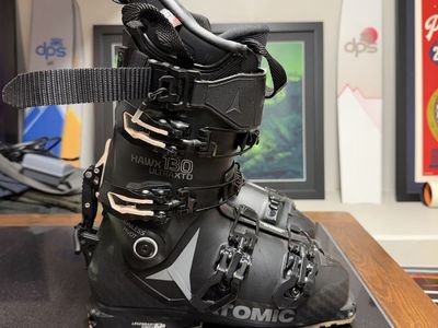 Atomic Hawx Ultra XTD 130 Ski Boots Size 25/25.5 - Men's Black/Tan