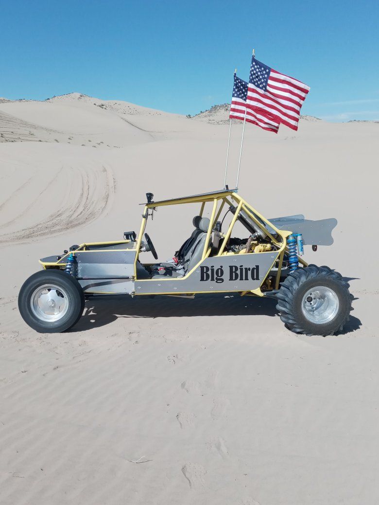 3.8 l supercharged Thunderbird motor, sand rail