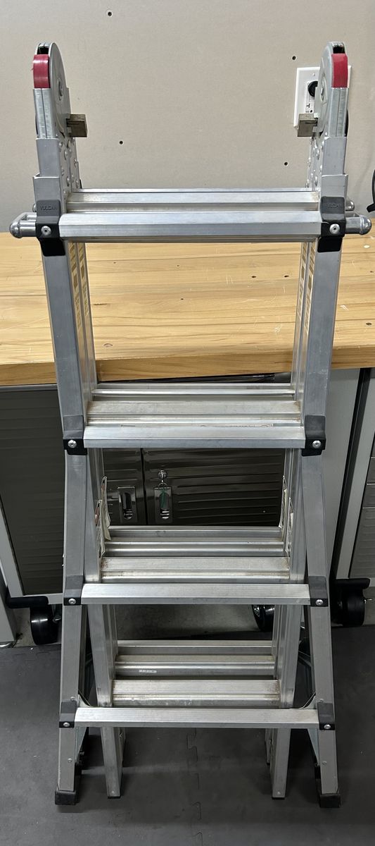 Vulcan Ladder 17 ft. Multi-Position Articulating Ladder - Aluminum, Type 1A 300 lb Duty Rating