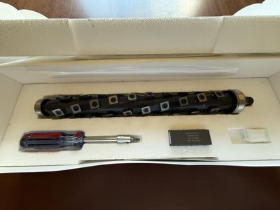 Byrd Shelix Cutterhead for Dewalt 735 planer