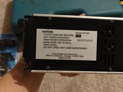 Cobra CPI 450 DC to AC Power Inverter 400 Watt Continuous