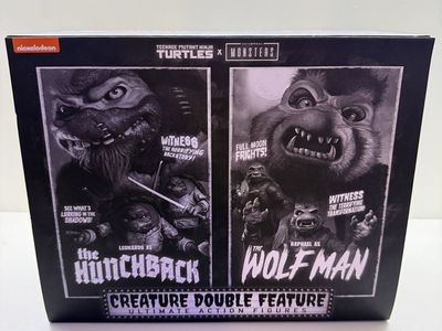TMNT Creature Double Feature Action Figures NECA