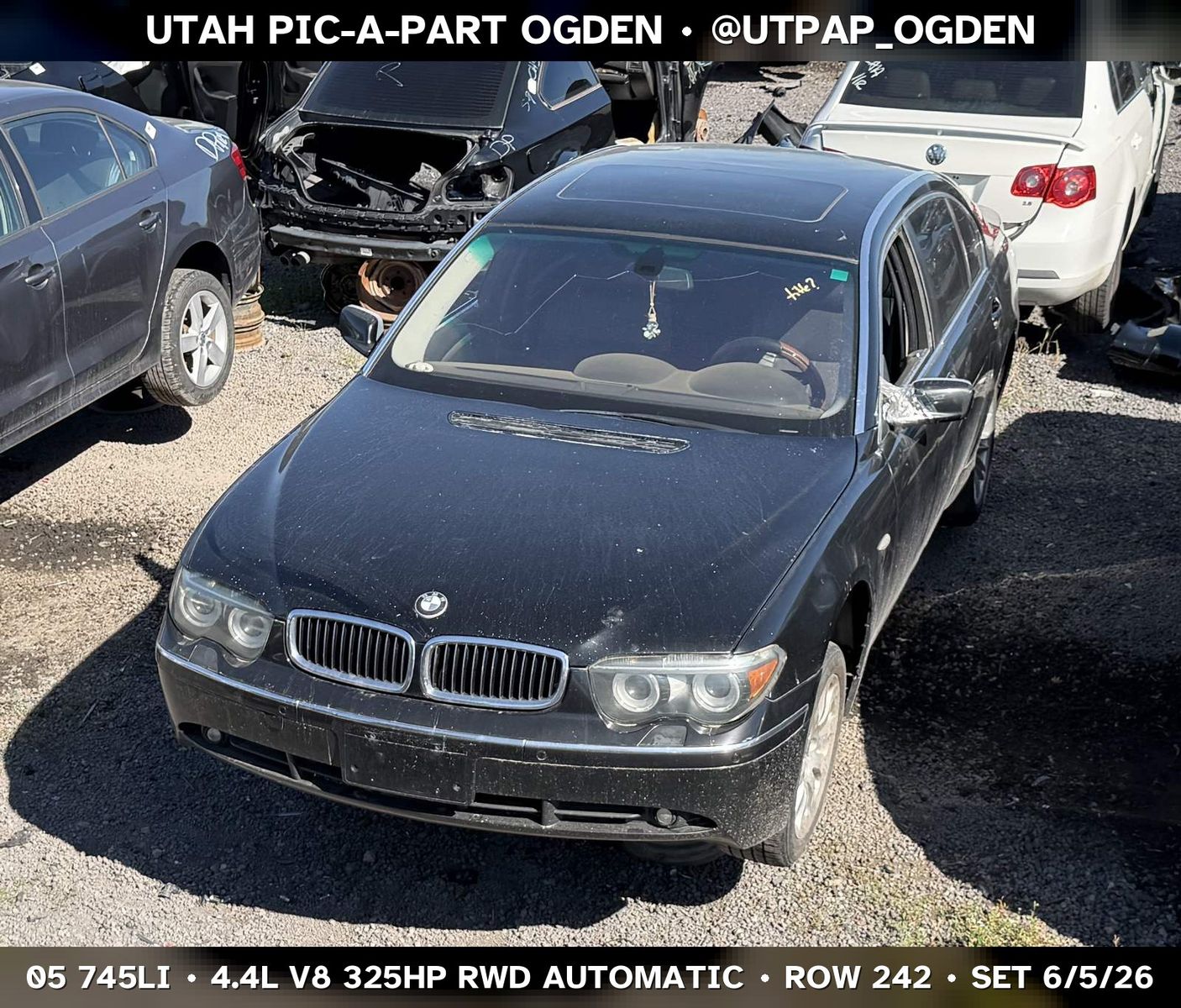 2005 BMW 745Li E65 Parts - UTPAP Ogden