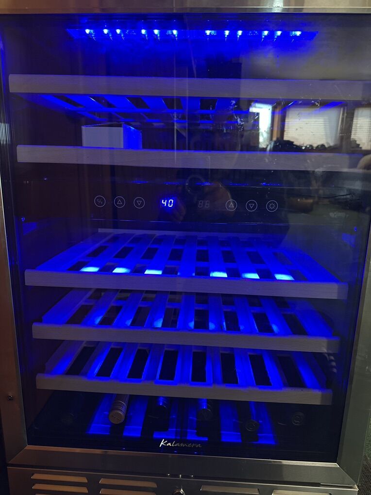 Wine or beverage Cooler Kalamara ~ Holds 46 Bottles $500-$650 DOLLAR VALUE for $200