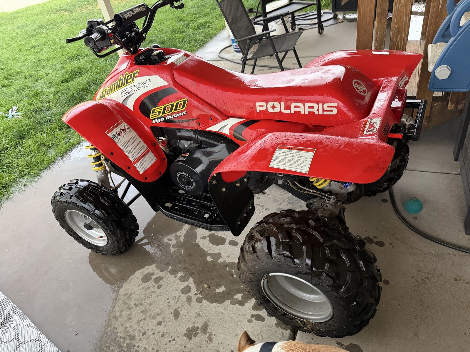2002 -4 wheeler - Polaris Scrambler 500 2X4