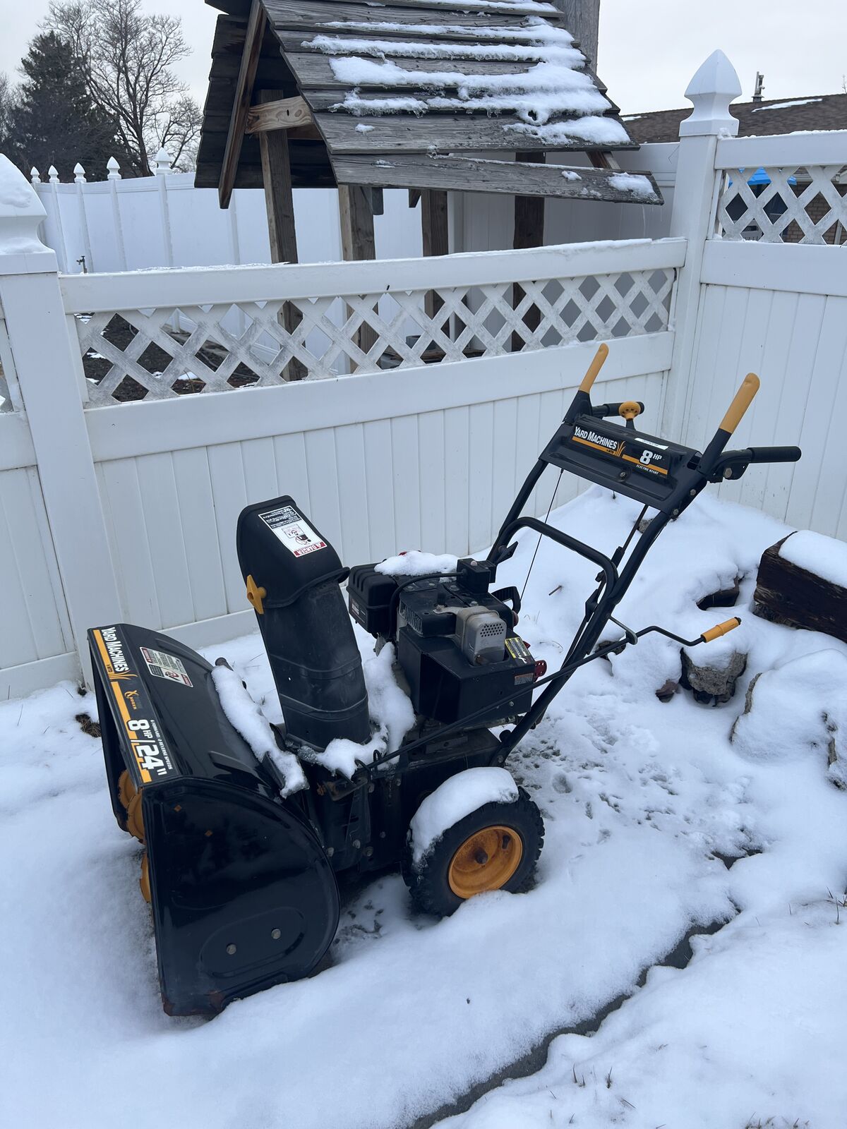 Yardman Snow Blower