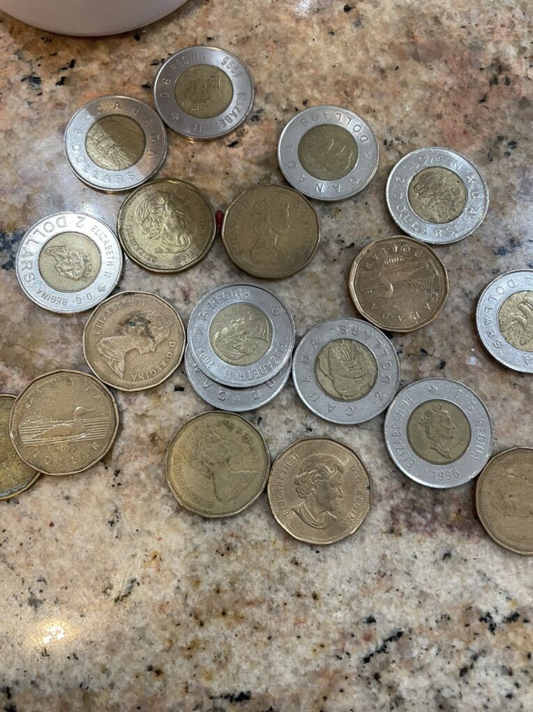 Canadian Coins  $400 Worth For $280/0ffer