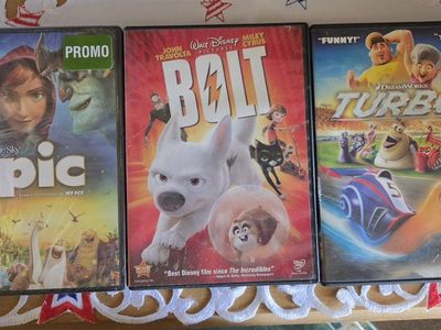 Kid's Animated Movies: Bolt, Epic, Turbo