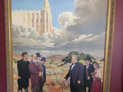 Brigham Young and the future St. George Temple