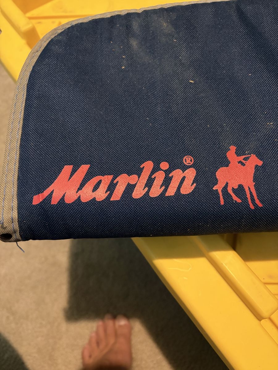 Marlin Firearms Blue Soft Padded Zippered Rifle Case Gun Bag with Logo