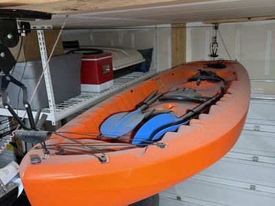 Lifetime Kokanee Sit-On-Top Kayak, Orange, 10'6"
