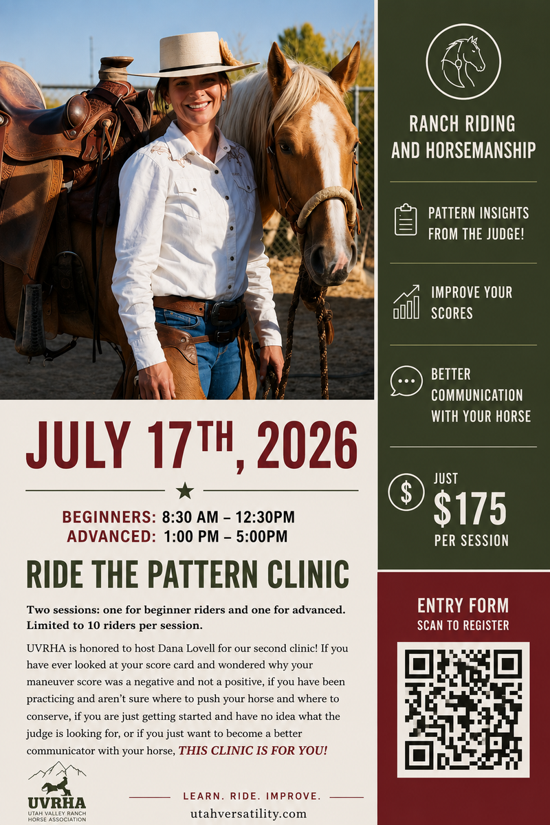 Ranch Riding Clinic and VRH Show