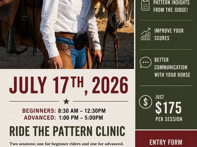 Ranch Riding Clinic and VRH Show