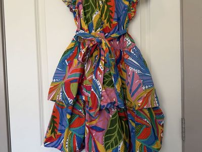 Multicolored Mini Dress