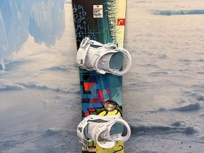 Head Jr. Justink 128cm Snowboard W/ S Binding - Used (2013)
