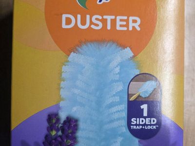 Swiffer Duster Febreze Lavender Scented Dusting Refills - 18 Count, 1-Sided Trap + Lock