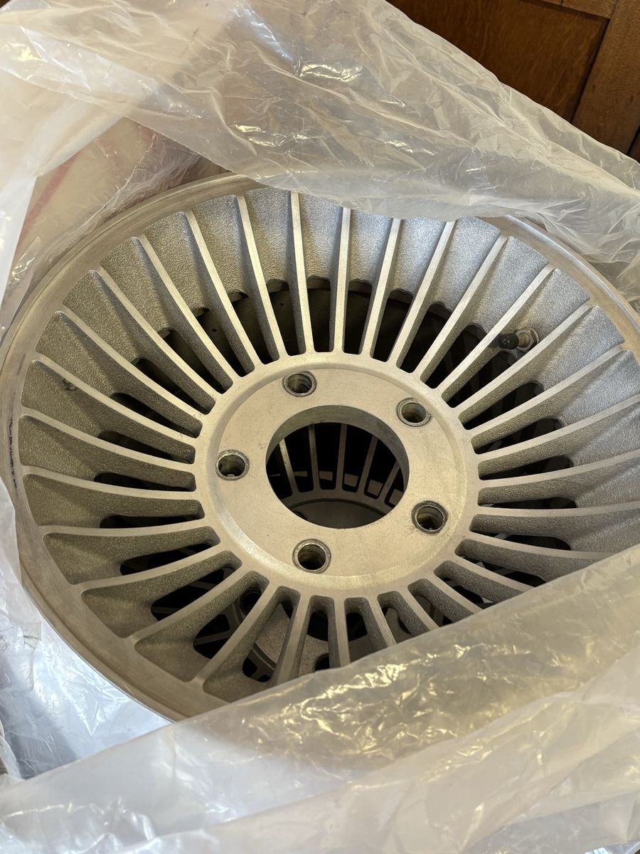 Set of 4 Western Turbine Cyclone Rims.