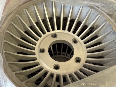 Set of 4 Western Turbine Cyclone Rims.