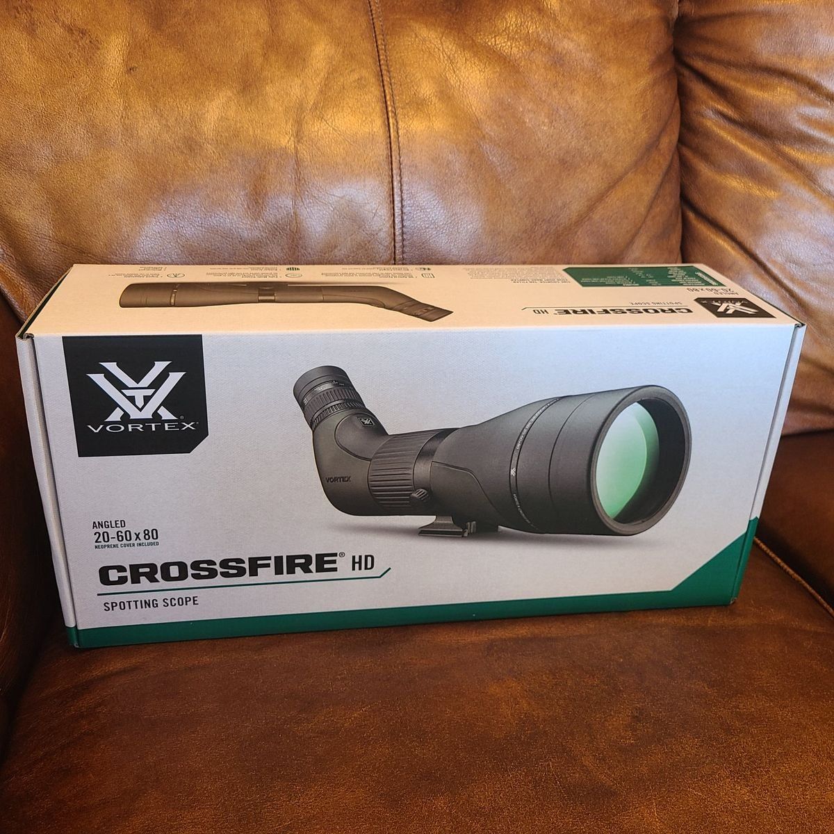 *NEW* Vortex Crossfire HD 20-60x80 Angled Spotting Scope w/FULL WARRANTY