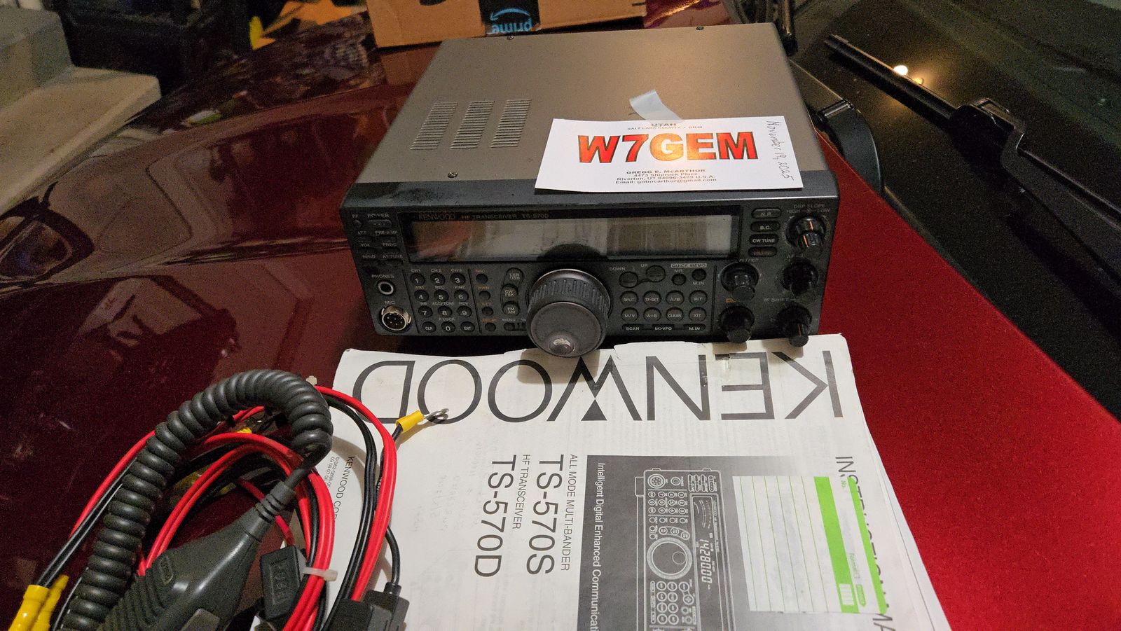 Kenwood TS-570 HF Transceiver