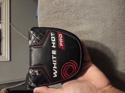 odyssey white hot pro 2-ball broomstick putter