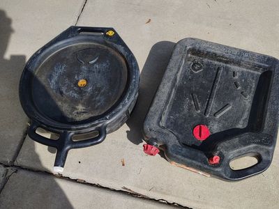 oil drain pans