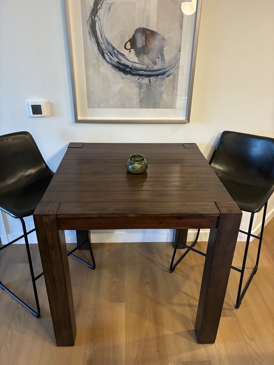 Heavy-Duty Wood Mahogany Dining Table (Only) - Pike & Main 