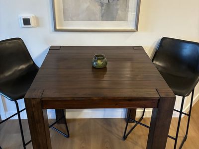 Heavy-Duty Wood Mahogany Dining Table (Only) - Pike & Main