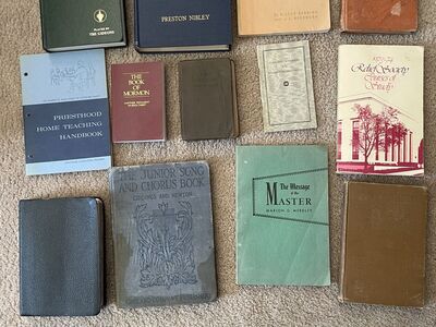 Old Latter Day Saints Church Books