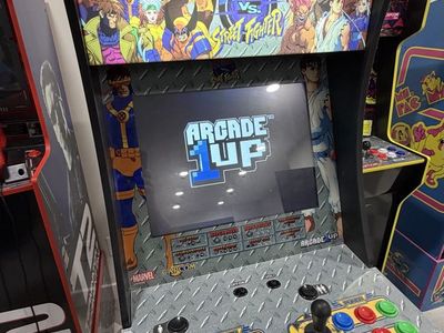 Arcade1Up X-Men vs. Street Fighter Arcade Cabinet with Riser