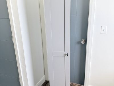 IKEA ENHET High Kitchen, Bathroom, Laundry Cabinet - Grey