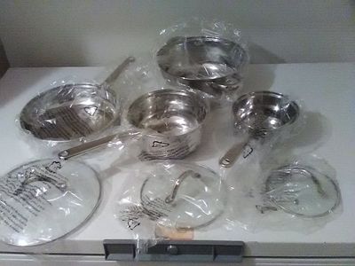 Pot and 3 pans set