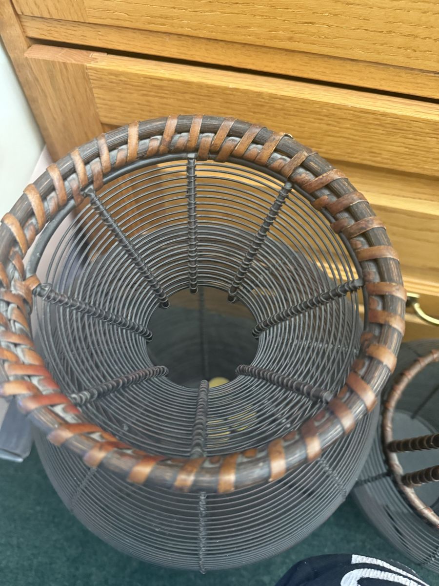 Misc Wire Pot and Basket Decorations